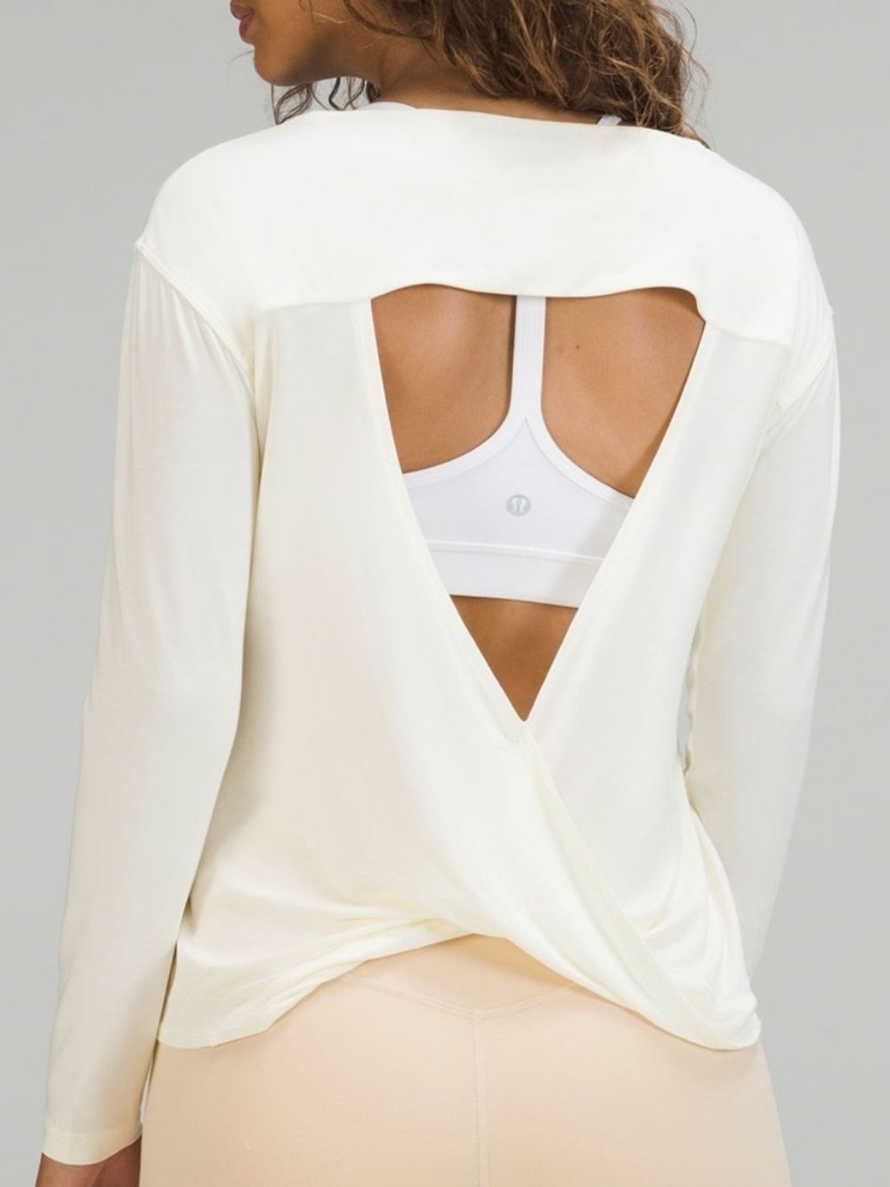 Lululemon open back top NWT